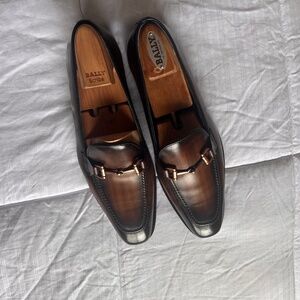 Sesseben Brown  Horsebit Loafer size 9
